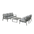 Deko Living Outdoor 5-Person Patio Set & Coffee Table COP30009